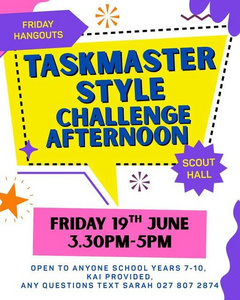 Taskmaster at Friday Hangouts