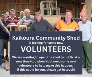 We're looking for volunteers!