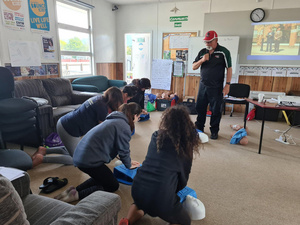 First Aid Course participants